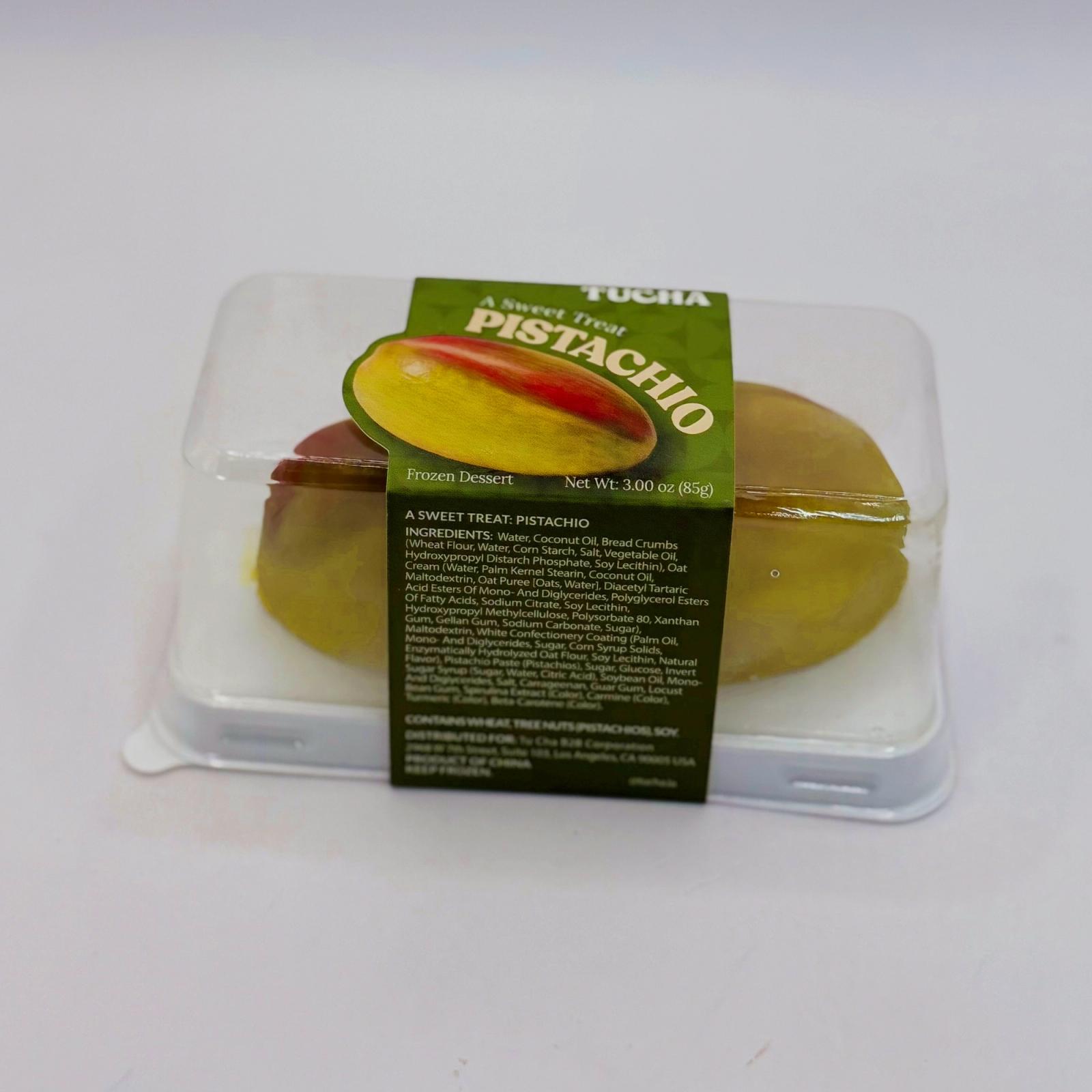 Tu Cha Pistachio frozen dessert package