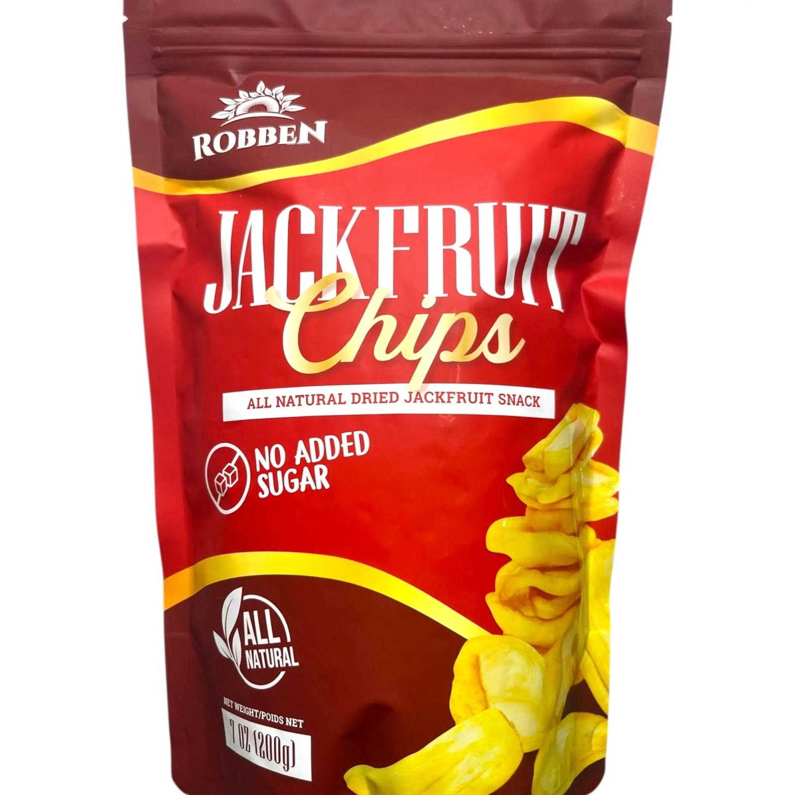 Robben fruit chips product lineup for LLB Food Distribution